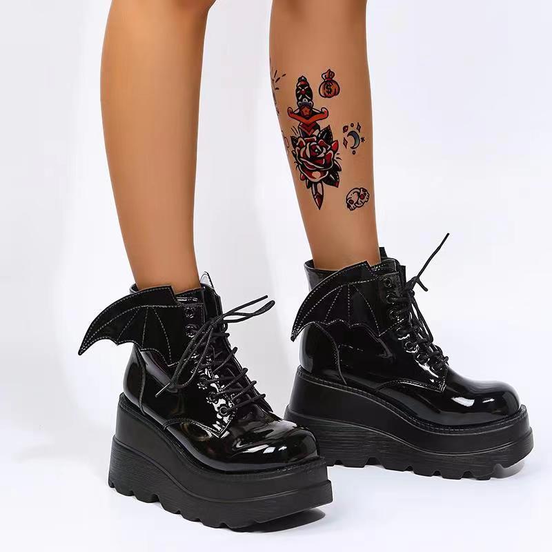 Women's Gothic Bat Wing Platfo - đánh giá và giá Street Fashion Plus Size