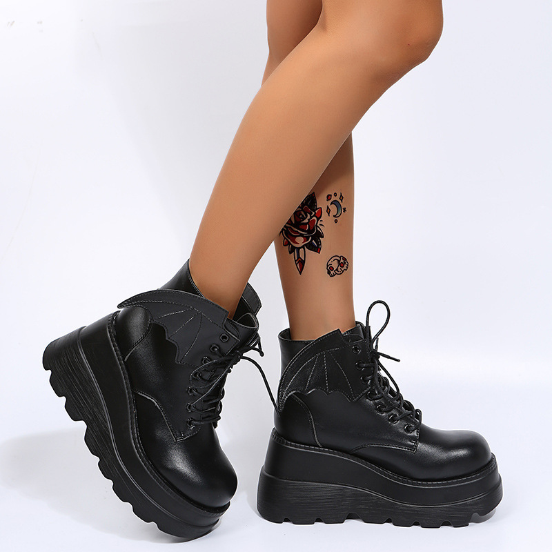 Women's Gothic Bat Wing Platfo - đánh giá và giá Street Fashion Plus Size