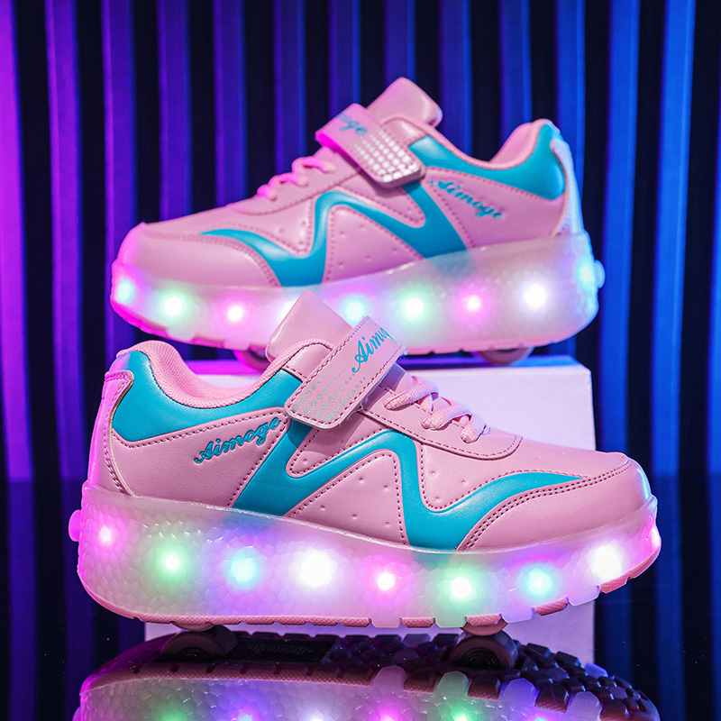 Fashion Luminous Roller Skates - đánh giá và giá Street Fashion Boy