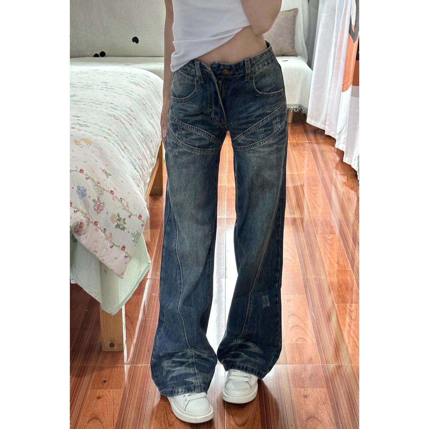 Girls Jeans Japanese Vintage C - đánh giá và giá Japanese Street Fashion Female