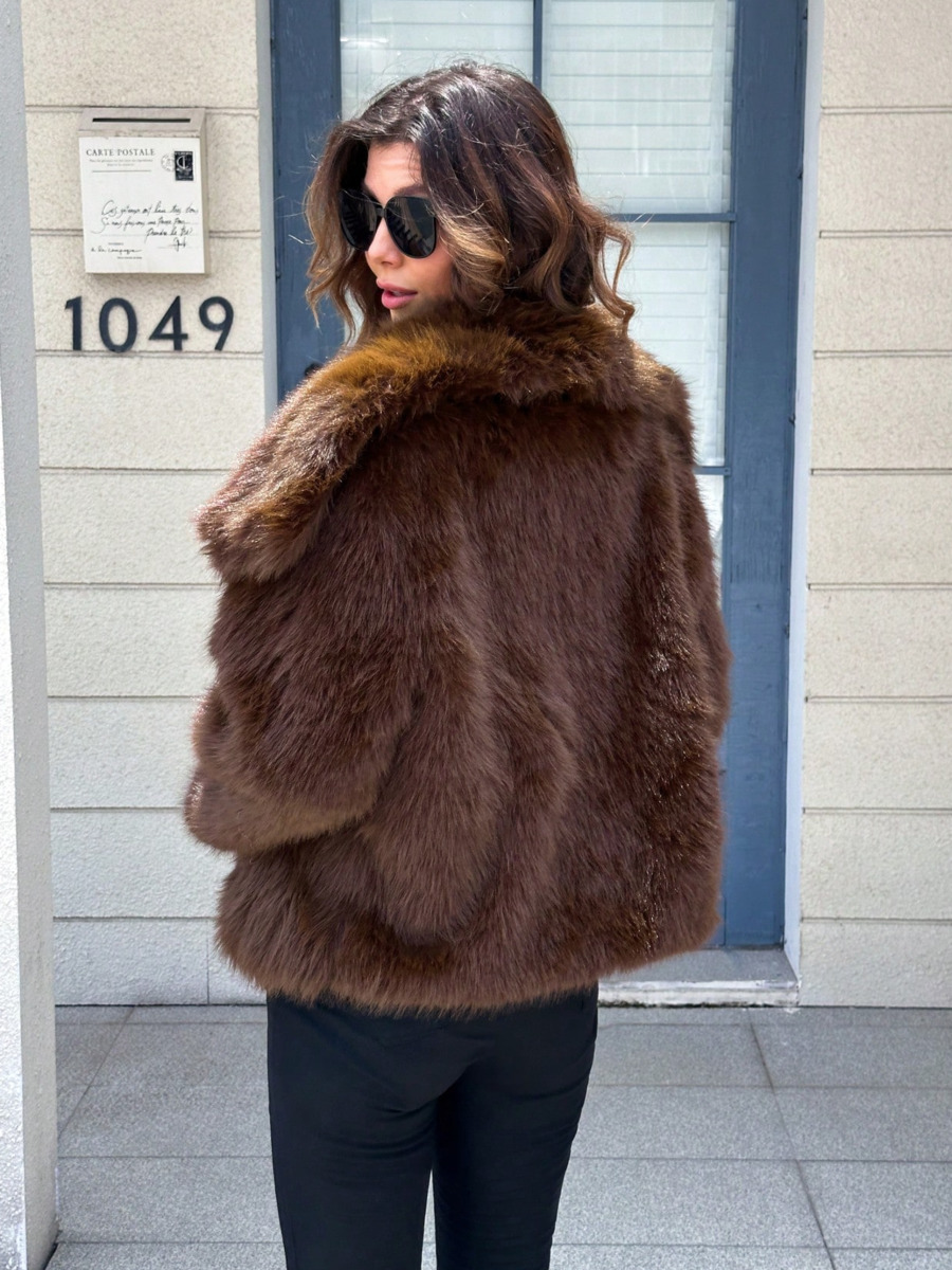 TOKO Women 2026 Faux Fur Coat  - đánh giá và giá Street Fashion Toko