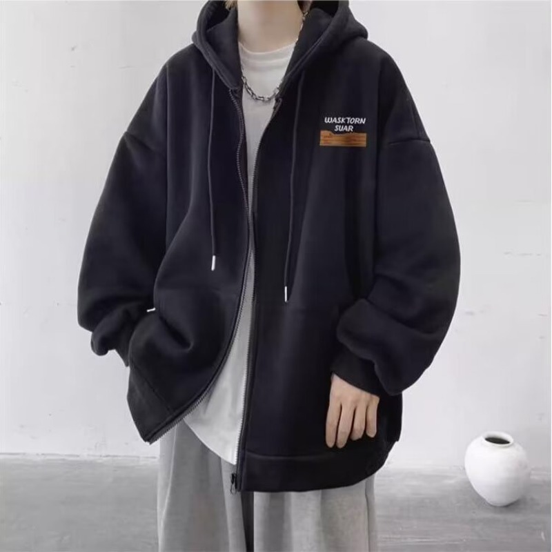 High Street Hoodie Men Solid C - đánh giá và giá Street Fashion Zip Up Hoodie