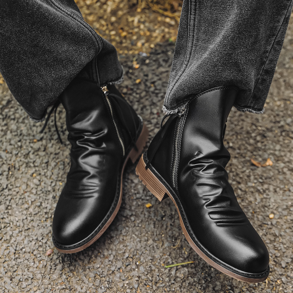 2026 Men's Genuine Leather Vin - đánh giá và giá Street Fashion Plus Size