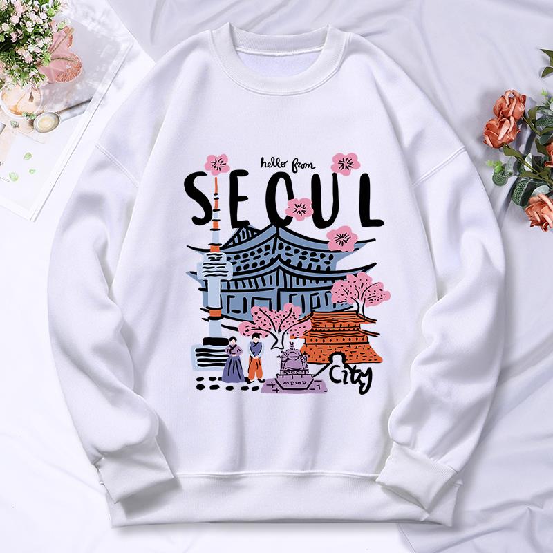 Seoul Beautiful Scenery Printi - đánh giá và giá Street Fashion Of Seoul