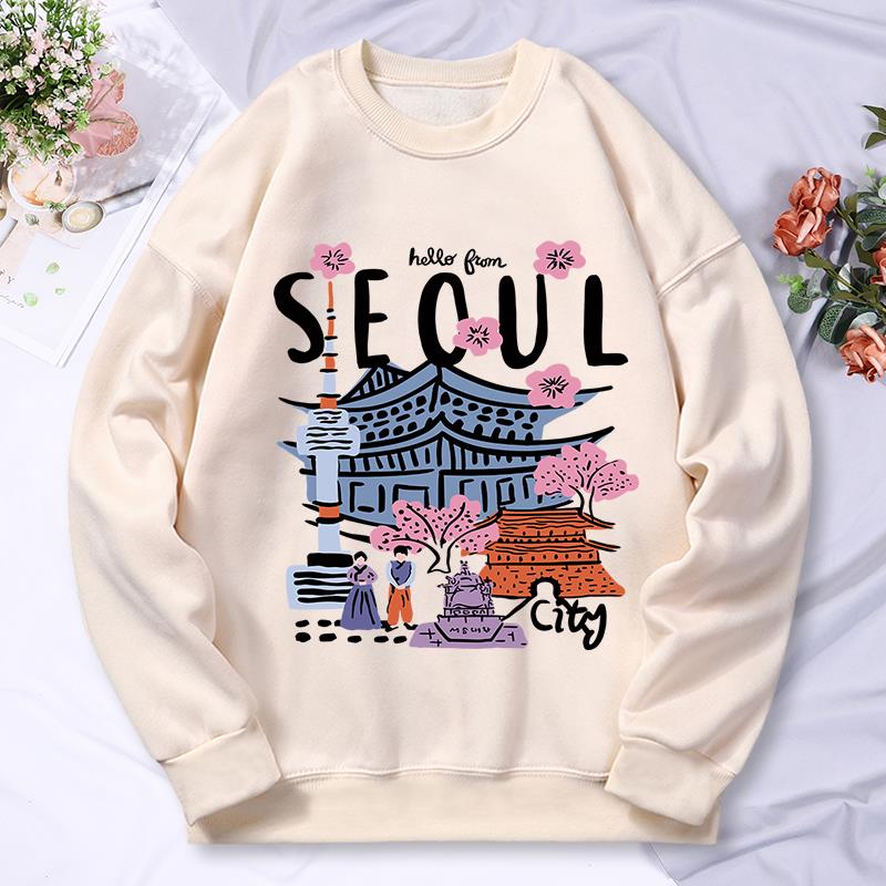 Seoul Beautiful Scenery Printi - đánh giá và giá Street Fashion Of Seoul