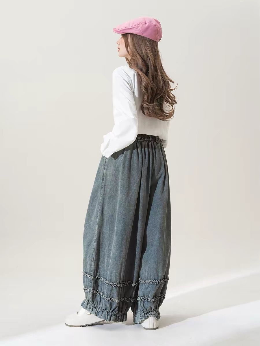 Japanese Retro Solid Color Loo - đánh giá và giá Japanese Street Fashion Female