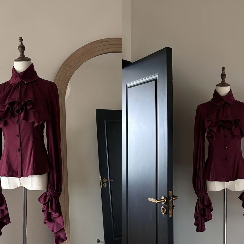 Japanese Style Long Sleeved Ru - đánh giá và giá Japanese Street Fashion Female