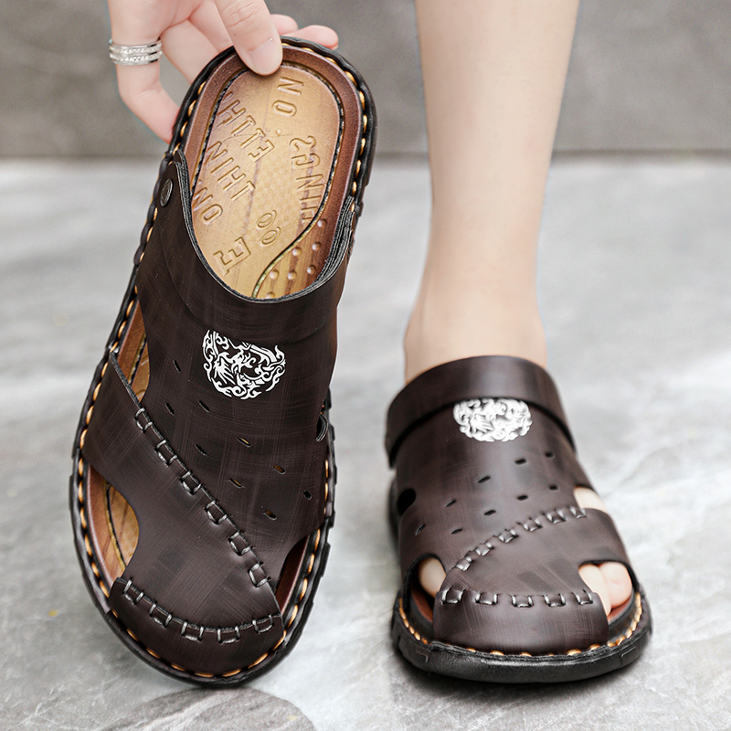 Men Slippers Summer Outside St - đánh giá và giá Street Fashion Plus Size
