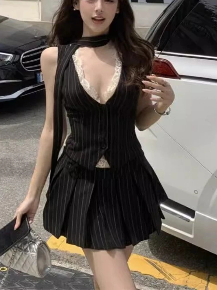 Sexy Lace Retro 2 Pieece Set W - đánh giá và giá Street Fashion Necklace