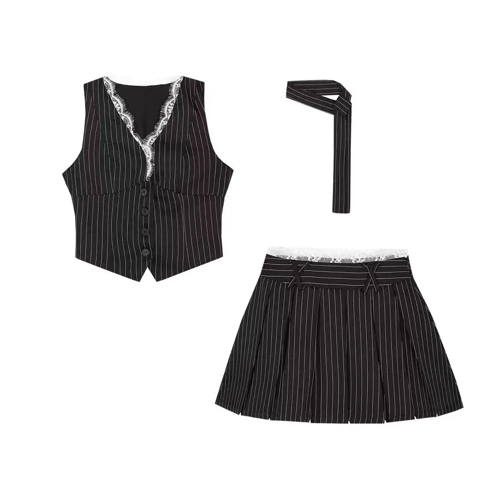 Sexy Lace Retro 2 Pieece Set W - đánh giá và giá Street Fashion Necklace