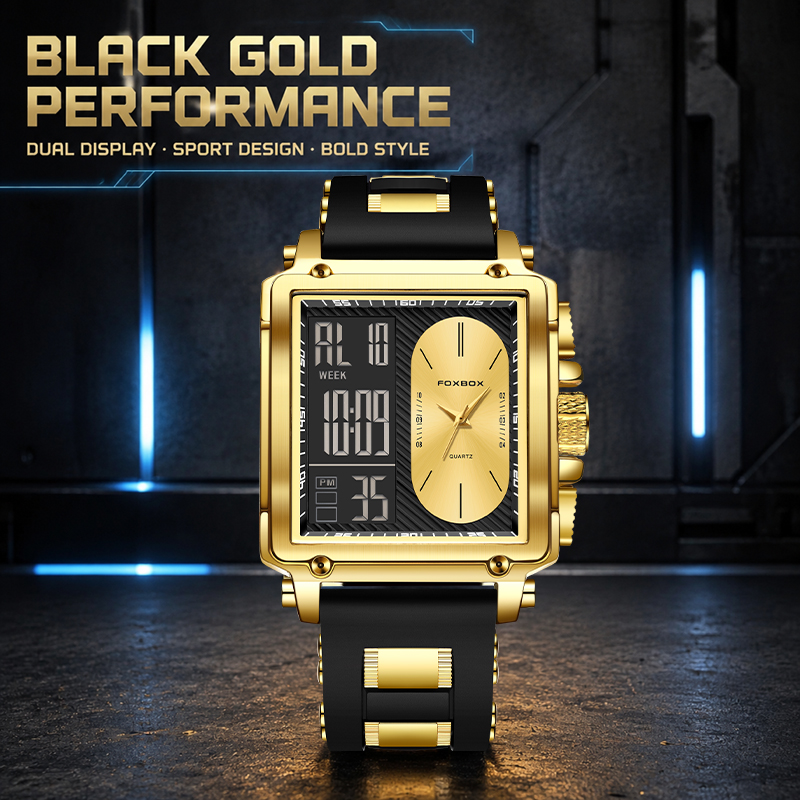 FOXBOX Electronic Man Watch Ca - đánh giá và giá Street Fashion Week