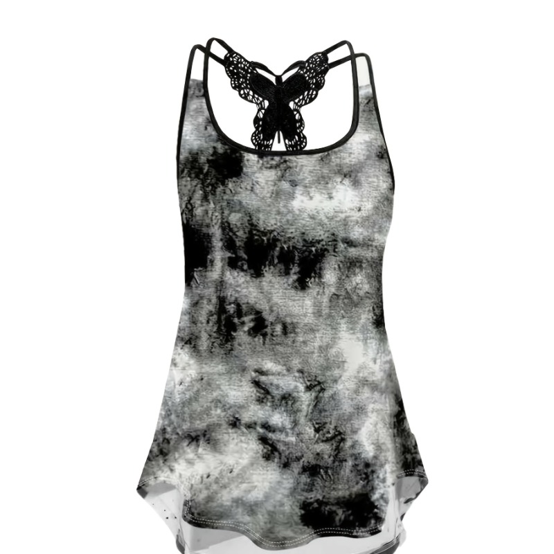 Plus Size 1XL-5XL Print Tank T - đánh giá và giá Street Fashion Plus Size