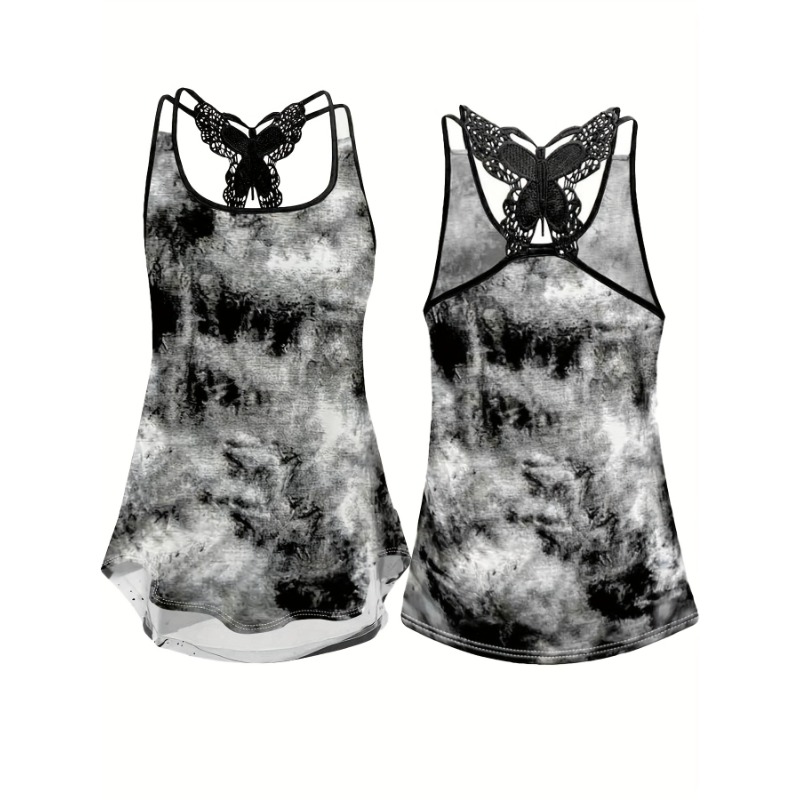 Plus Size 1XL-5XL Print Tank T - đánh giá và giá Street Fashion Plus Size
