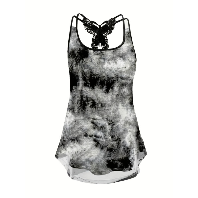 Plus Size 1XL-5XL Print Tank T - đánh giá và giá Street Fashion Plus Size