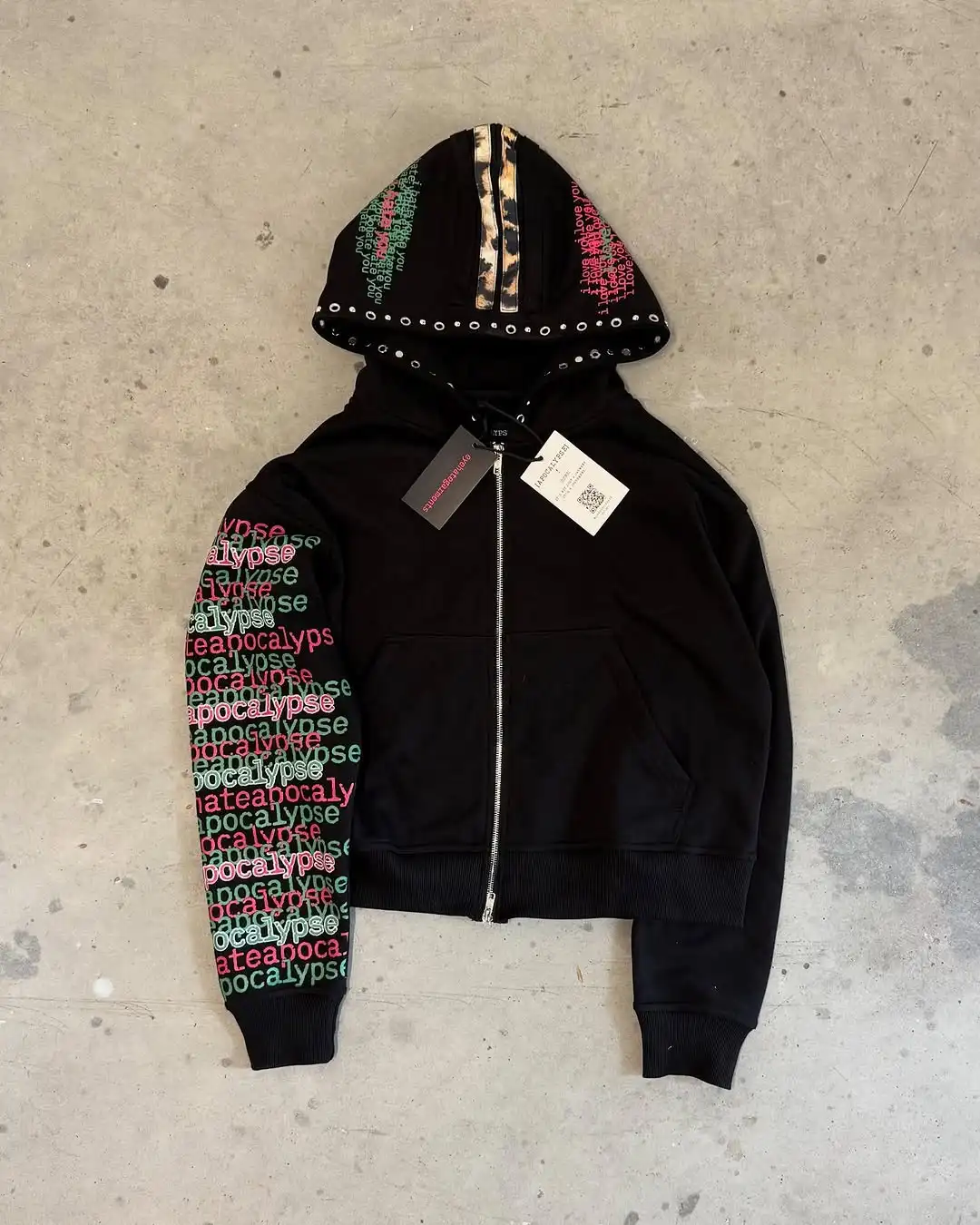 Eyehategarment Street Fashion  - đánh giá và giá Street Fashion Zip Up Hoodie