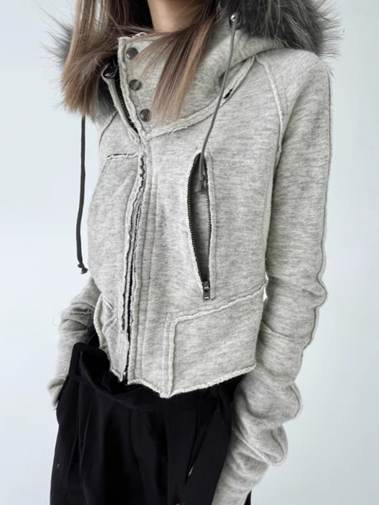 Vintage Fashion Zip Up Women S - đánh giá và giá Street Fashion Zip Up Hoodie