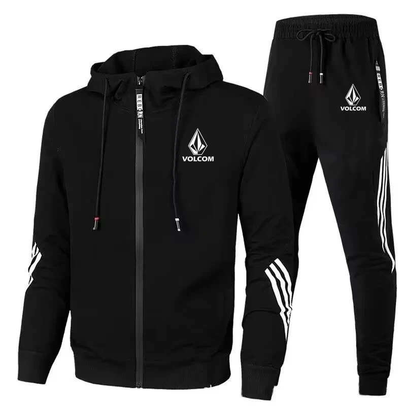 Fashion Side Stripes Zip Hood  - đánh giá và giá Street Fashion Winter