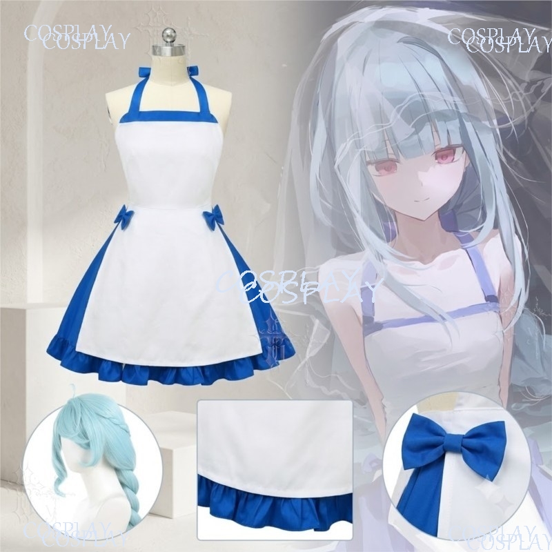 Blue Halloween Full Cosplay Ou - đánh giá và giá Japanese Street Fashion Female